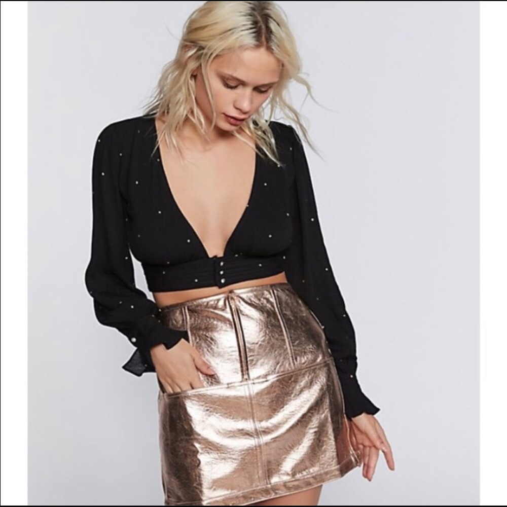 For Love and Lemons Disco Baby Top